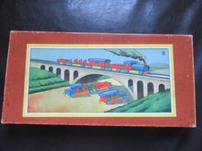 Alter DDR Holzbaukasten,Eisenbahn,Autos