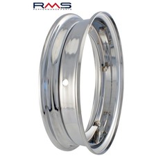 Stahl Felge chrom 2.10-10"