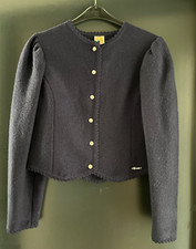 Damen Trachten Janker/Jacke Blau ca. Gr. 44 v. Hundt-Modell