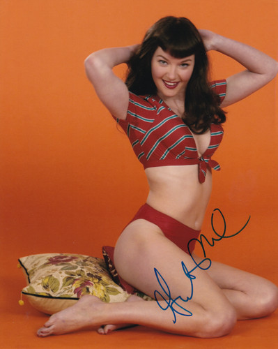 Gretchen mol signed autogramm - gretchen,