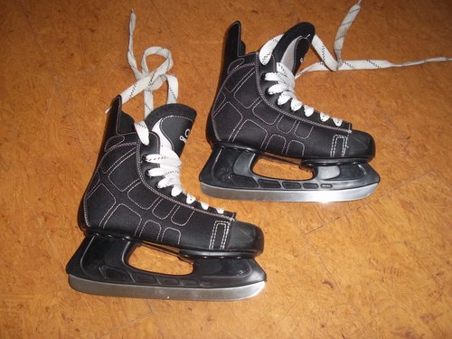 Schlittschuhe oxelo schwarz - ,