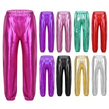 Mädchen Tanzhose Metallic