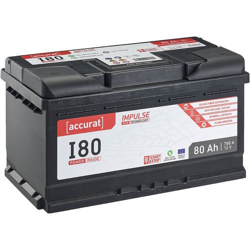 Efb batterie 12v 80ah - 80ah, 780a
