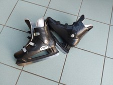 Herren Schlittschuhe Trex Champion Neuwertig Schwarz/Silber Gr. 46