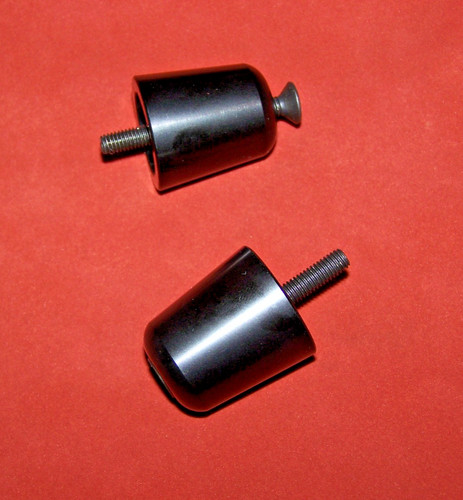 Lenkergewichte alu schwarz - schwarz, 50