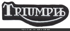 TRIUMPH Aufnäher Patch Motorrad Biker England Classic Motorcycles Isle of Man v1