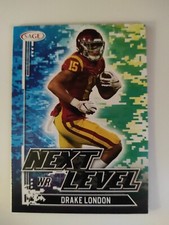 NFL Football Trading Card Drake London Atlanta Falcons 2022 Sage