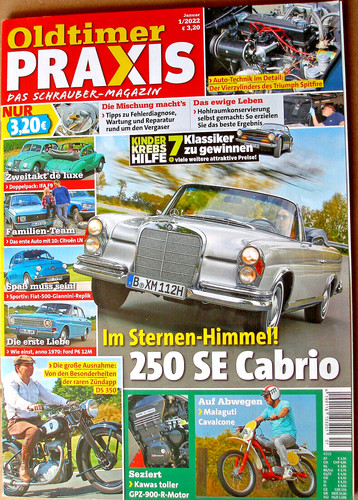 Oldtimer praxis mercedes - praxis, 1-22+mercedes
