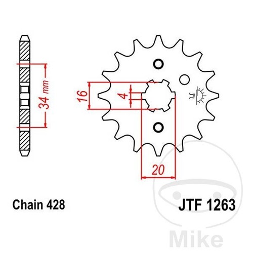 Ritzel für yamaha - für, dt