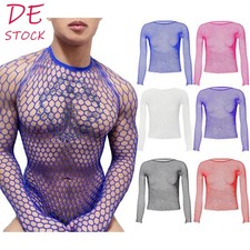 Herren Durchsichtige Netz