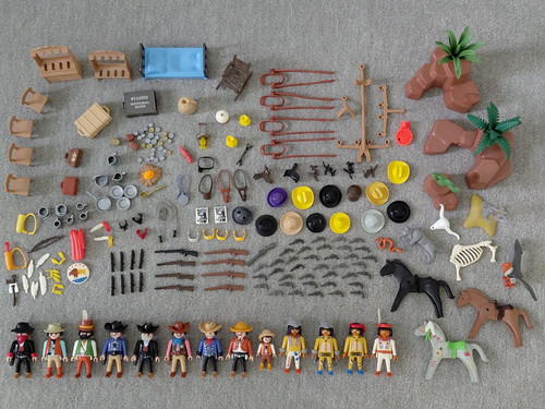 Playmobil western indianer - *,