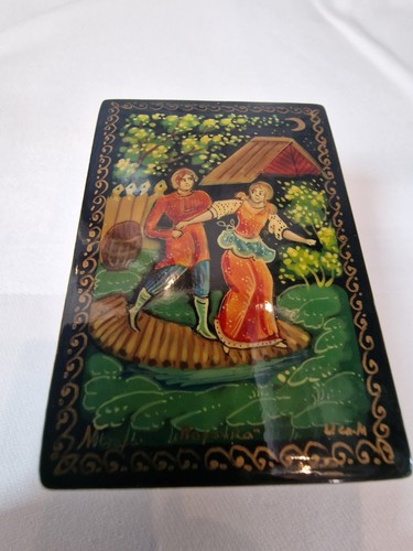 Russische lackdose - russische,