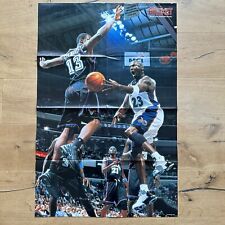 Michael Jordan Stoudamire Poster Vintage NBA Trikot Aur Jordan 17 Basketball 312