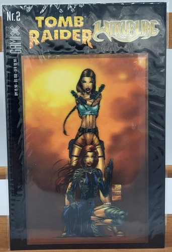 Comic tomb raider witchblade - comic,