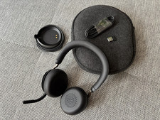 (?Neu!) Jabra Evolve2 75 MS Stereo Bluetooth Headset Kopfhörer mit Ladestation