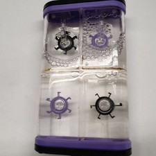 Wasserspiel mit drehenden Rädern, 13 x 8 x 3 cm, tolle Umkehrfunktion