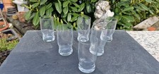 6 alte DDR  Gläser