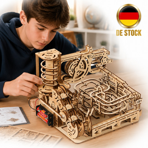 Elektrische puzzle holz - 3d,