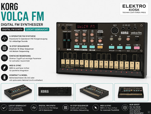 Korg volca digital fm - korg,