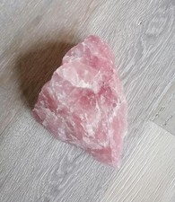 Rosenquarz Rohstein z. B. als Computerstein, Wasserstein, Heilstein, Deko,  670g