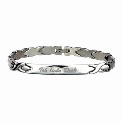 Edelstahl armband mit - edelstahl,