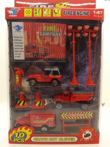Teiliges feuerwehr spiel - feuerwehr,