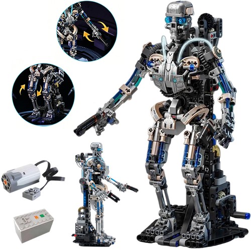 Skelett roboter bausteine set - roboter,