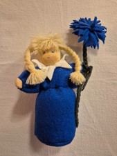 Blumenkind Kornblume nach