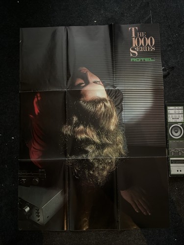 Rotel hifi 1010 - series, poster