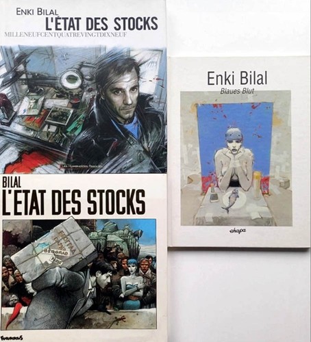 Enki bilal comic - art, sf