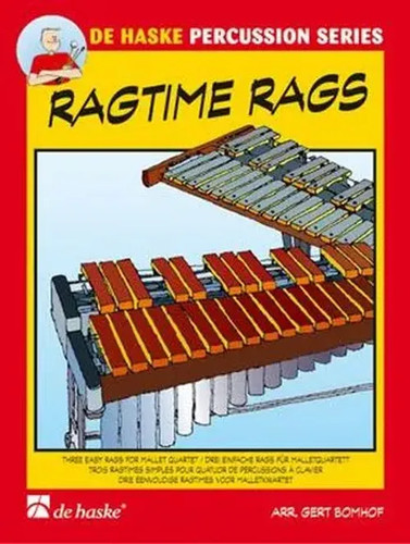Ragtime rags three easy - ragtime, |