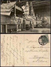 Ansichtskarte Bremen Rathaus Rathaussaal (Schiffe an der Decke) 1912