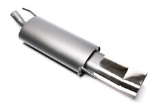 Sportauspuff Stahl 70x140mm