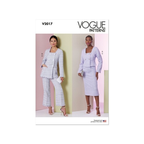 Vogue schnittmuster v2017 - schnittmuster,