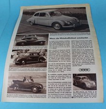 Werbung 1953 - DKW Cabrio 