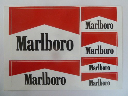 Aufkleber marlboro - aufkleber, (150x210mm)
