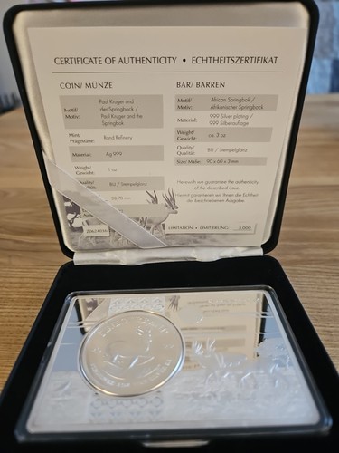 Krügerrand 2022 3 oz - "krÜgerrand,