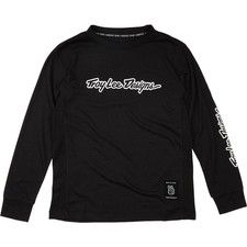 Troy Lee Designs Tech Langarm T-Shirt Skyline Ride Signature - Schwarz