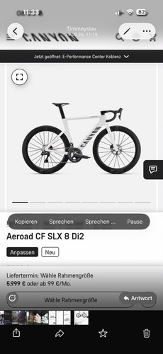 Canyon aeroad slx di2 - canyon,