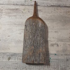 Altes Totem Holzobjekt Spitz Länglich Statue Figur Afrika Tribal Voodoo Ritual