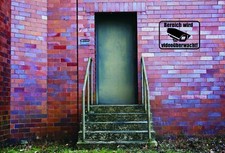 Autoaufkleber: "Bereich wird