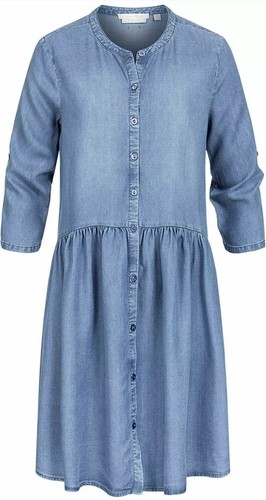 Tom tailor damen - kleid, turn-up