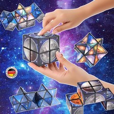 Magic Star Cube Shape Shifting Box Anti Stress Hand Flip Puzzle Toy Anti Stress