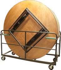 30 L Transportwagen Transporttrolley Trolley für runde Banketttische