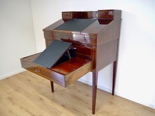 Biedermeier Stehpult Sekretär Schreibtisch Mahagoni um 1820 frisch restauriert