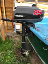 Bootsmotor Benzin von TOHATSU 2,5 PS günstig zu verkaufen!