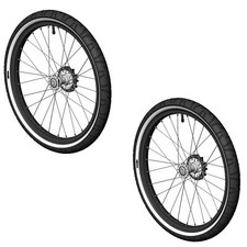 Croozer Kid Dog Laufrad Seitenrad für Kid Dog XL XXL rechts + links 20"