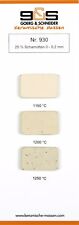 Goerg & Schneider Tonmasse 930 - 10kg - 25% Schamotte 0-0,2 mm - mit Spots