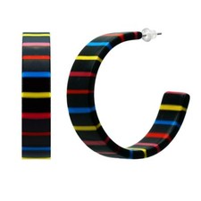 Bunte Statement Creolen