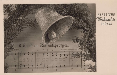 Weihnachtskarte 1972